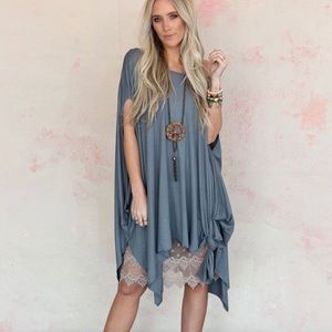 BEST SELLER!! Silver Summer tunic dress